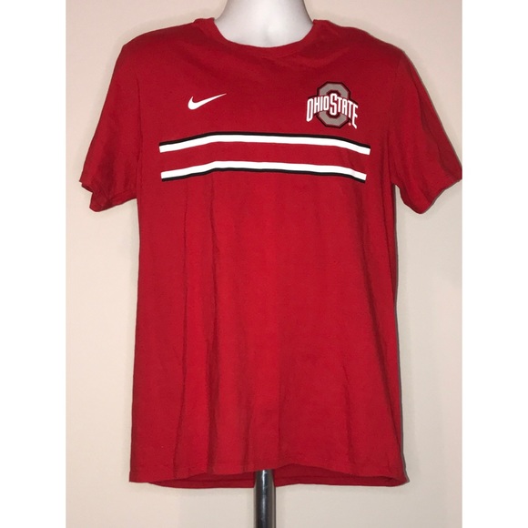 LARGE RED OHIO STATE NIKEY TSHIRT - Picture 1 of 3